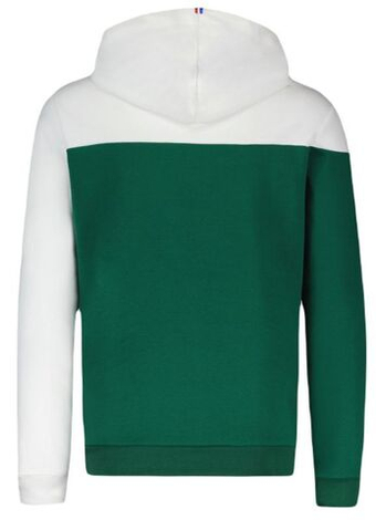 Мужская теннисная кофта Le Coq BAH Hoody N°2 SS23 - зеленый