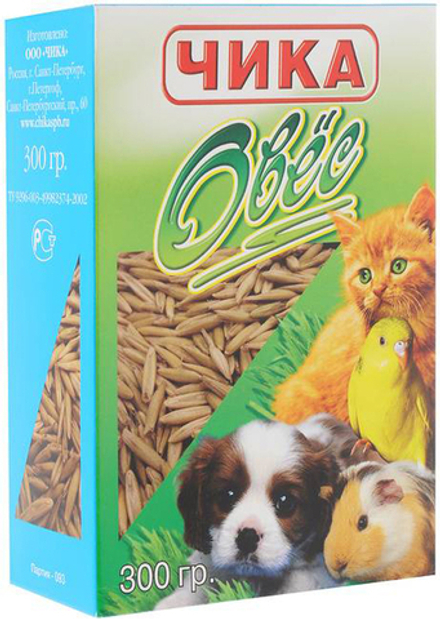 Чика овес для животных, 300 г