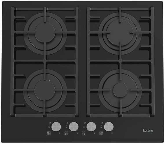 Газовая стеклянная варочная панель Korting HGG 6805 CN