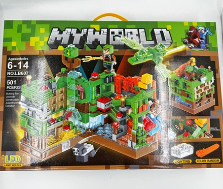 Конструктор Майнкрафт  550 деталей оптом