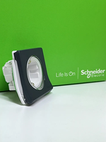 Schneider Electric Mureva Styl Антрацит Розетка с/з шторками и крышкой, IP55, Schneider Electric, MUR36134