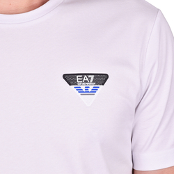 Мужская теннисная футболка EA7 Man Jersey T-Shirt - белый
