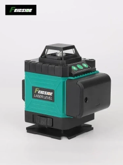 лазерный уровень/16-линейным лазерным нивелиром 360 градусов , зеленый луч,подарок
