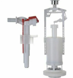 Впускной механизм А18 1/2 ниж.подача, мет.резьба для керамич.бачка