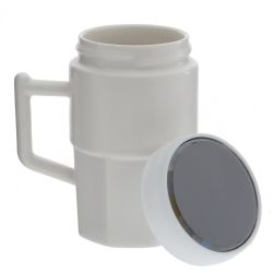 GAEM Кружка с крышкой, 390 мл, L10,5 W8 H13 см