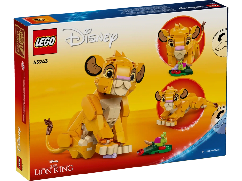Конструктор LEGO Disney 43243 Король Лев: Малыш Симба