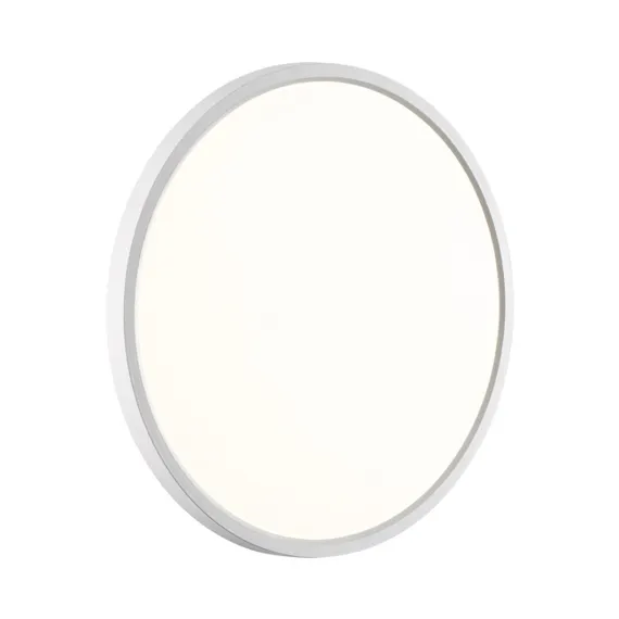 7659/32L MITRA LED SN 089 Светильник пластик/белый LED 32Вт 3000/4000K D400 IP40 ALFA WHITE