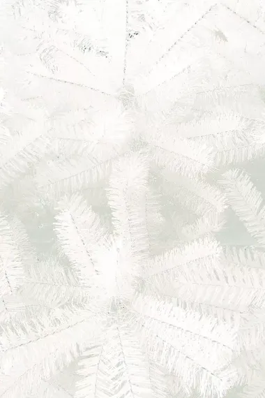 Искусственная ель Виктория 5 м., белая, каркасная, ПВХ, ПромЕлка (VK500WK)