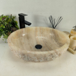 Раковина из оникса Erozy Yellow EO-64517 53*42*15 0159