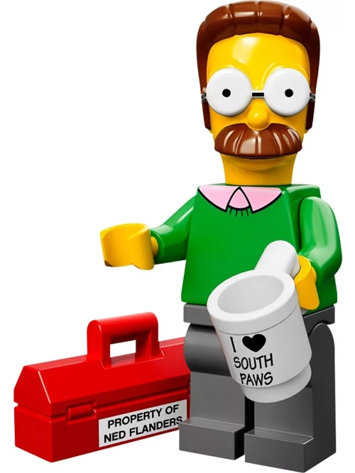 LEGO Minifigures The Simpsons Нед Фландерс 71005-7