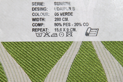 Жаккард Sunrise Udaipur B 05 Green (Санрайс Удайпур Грин)