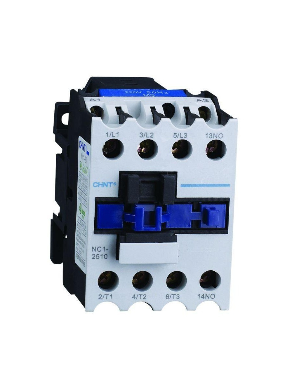 Контактор NC1-2508 25А кат. 230В AC 2НО+2НЗ (R) CHINT 221815