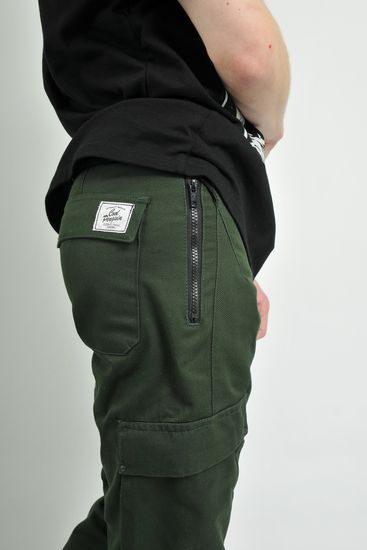 Брюки COOL PENGUIN Chino Cargo с карм Green