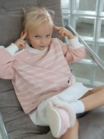 Розовый свитшот для девочки в школу