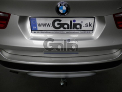 Фаркоп оцинкованный Galia B019A для BMW X3 2010-2017, X4 2014-2018(паспорт и сертификат в комплекте)(без электрики)
