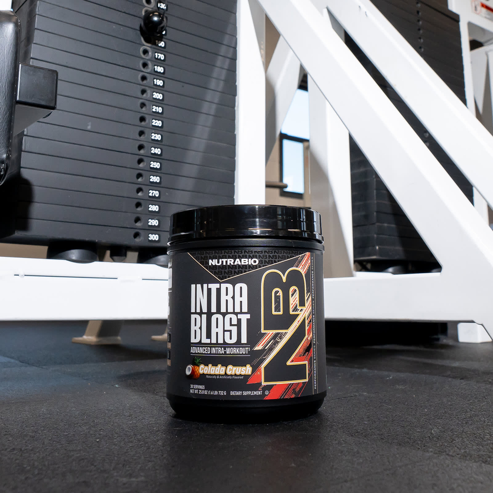 NutraBio, Intra Blast, усовершенствованная добавка во время тренировки, Colada Crus, 732 г (1,6 фунта)