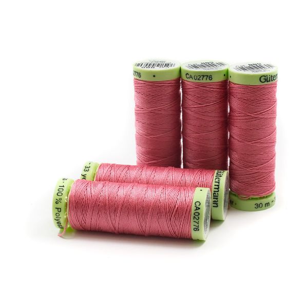 Нитки отделочные Gutermann Top Stitch 30 (30 метров), 5 кат. | 889 нежно-розовый