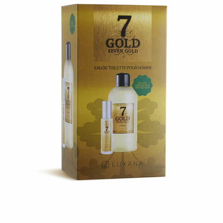 Мужской парфюмерный набор Luxana Seven Gold 2 предмета