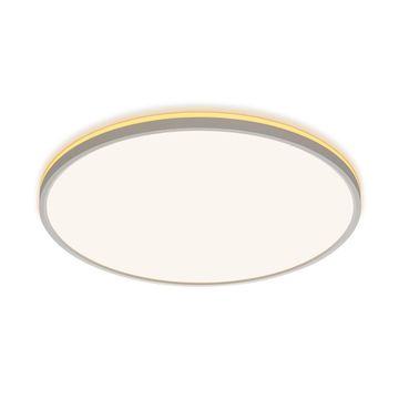 Настенно-потолочный светодиодный светильник с подсветкой 40W+10W 3000К/4000К/5500К CL748500 белый Norma Citilux