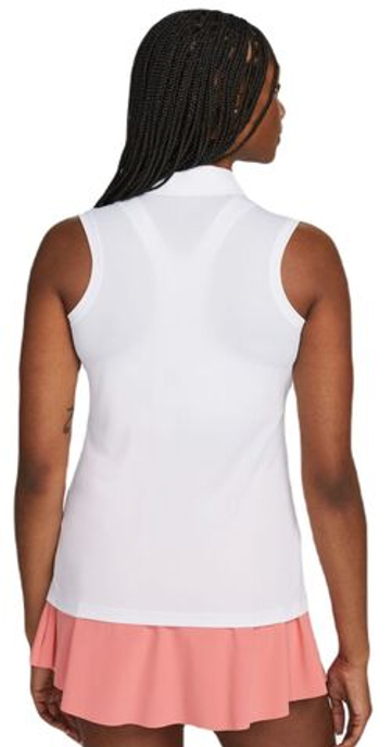 Женское поло Nike Dri-Fit Victory Sleeveless Polo - белый