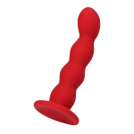 Красный силиконовый анальный фаллоимитатор 13см ToyFa ToDo 357018