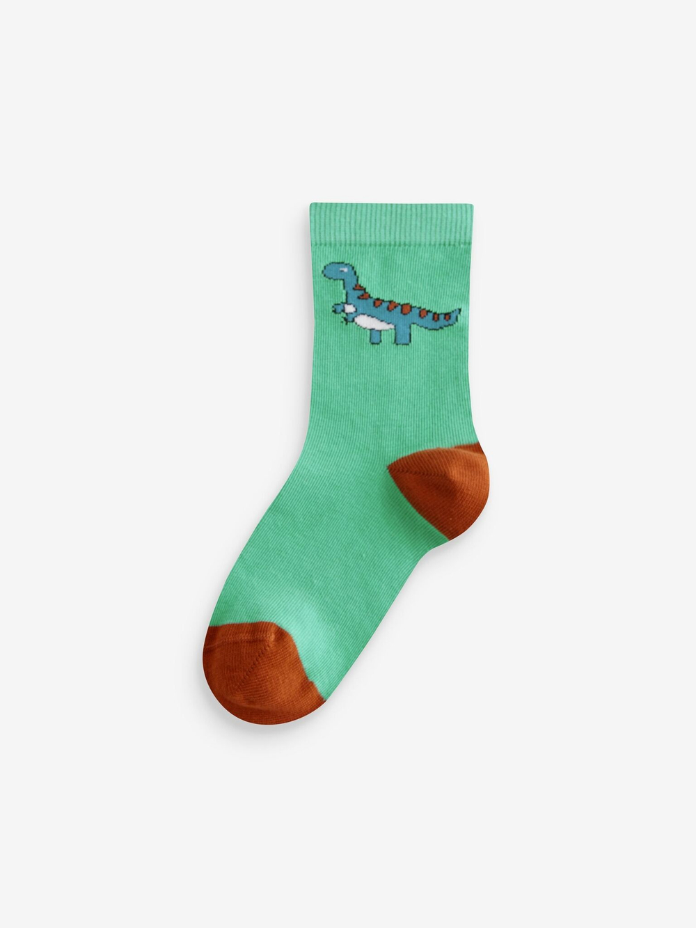 Носки для мальчика Next B24-187, 5 шт., Темно-синий, Зеленый, Коричневый