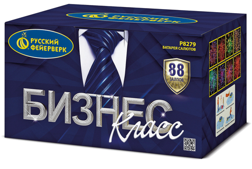 Батарея салютов "Бизнес класс" (1,0";1,25"х 88)