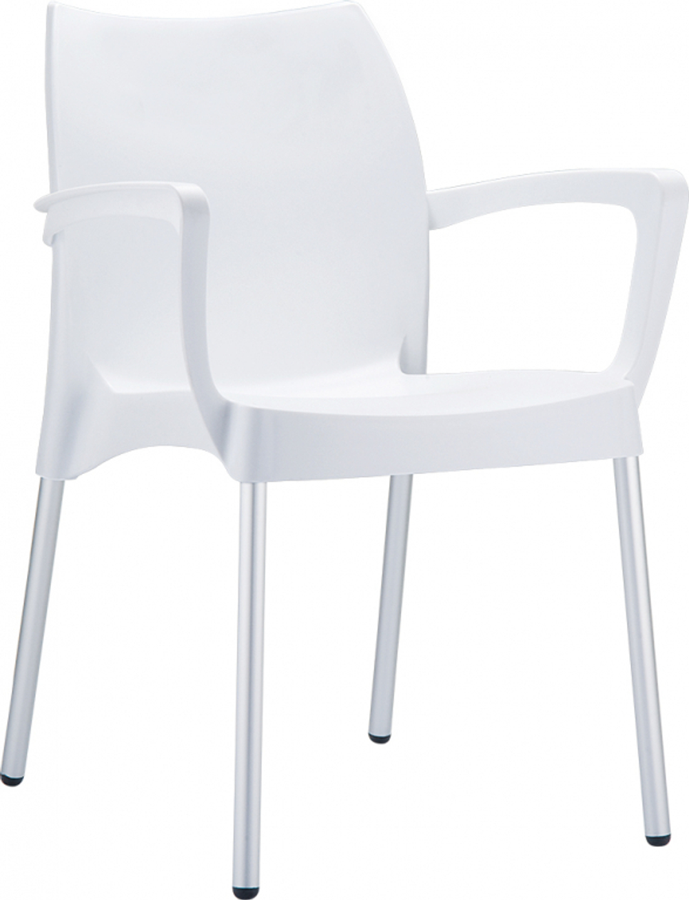 Кресло пластиковое Siesta Contract Dolce, белый