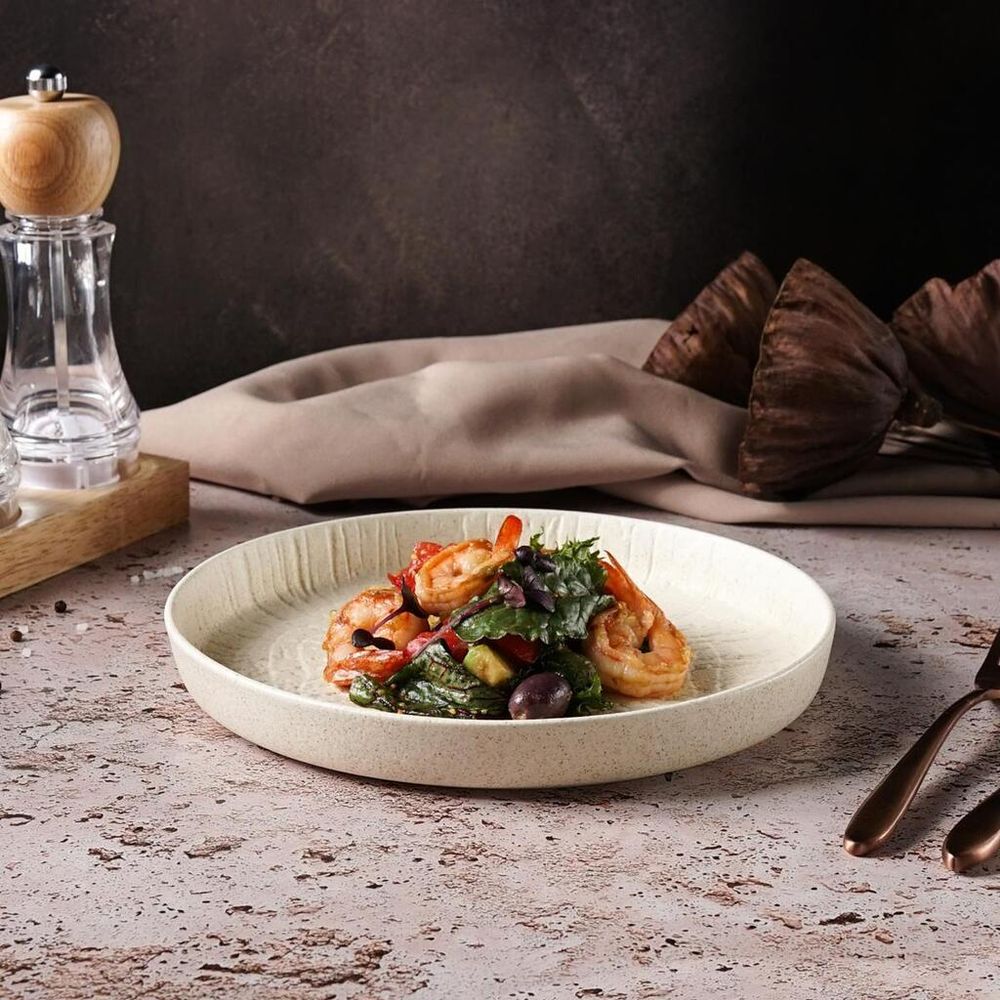 Тарелка с бортом d 23 см h2,8 см Elephant Ivory P.L. Proff Cuisine [6]