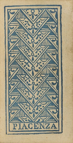 Tarocchi Piancentini. Piacenza 1875. Limited Edition / Таро Пьячентини. Пьяченца, 1875. Ограниченный пронумерованный выпуск