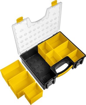 STAYER ROCKET-8, 420 х 330 х 110 мм, (16.5″), пластиковый органайзер с 8 съемными лотками (38033-16)