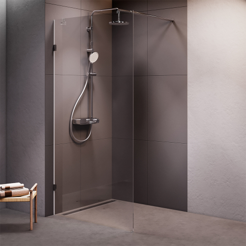 Душевая перегородка 100x195 см AM.PM X-Joy W94UWI-100-F1-MTE