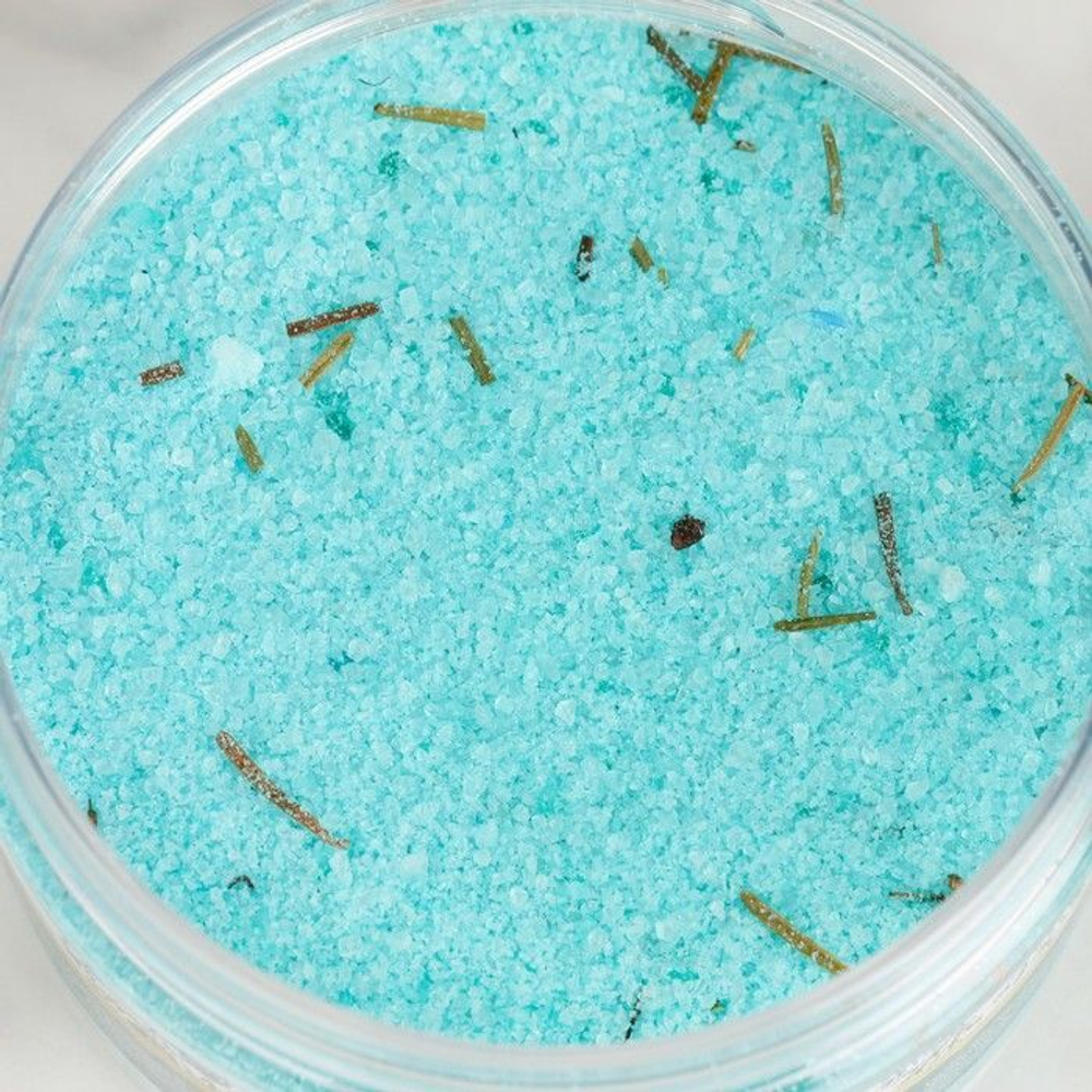 Восстанавливающий соляной скраб для тела «Пихта» с алтайскими травами - 250 мл. (Цвет: не задано)