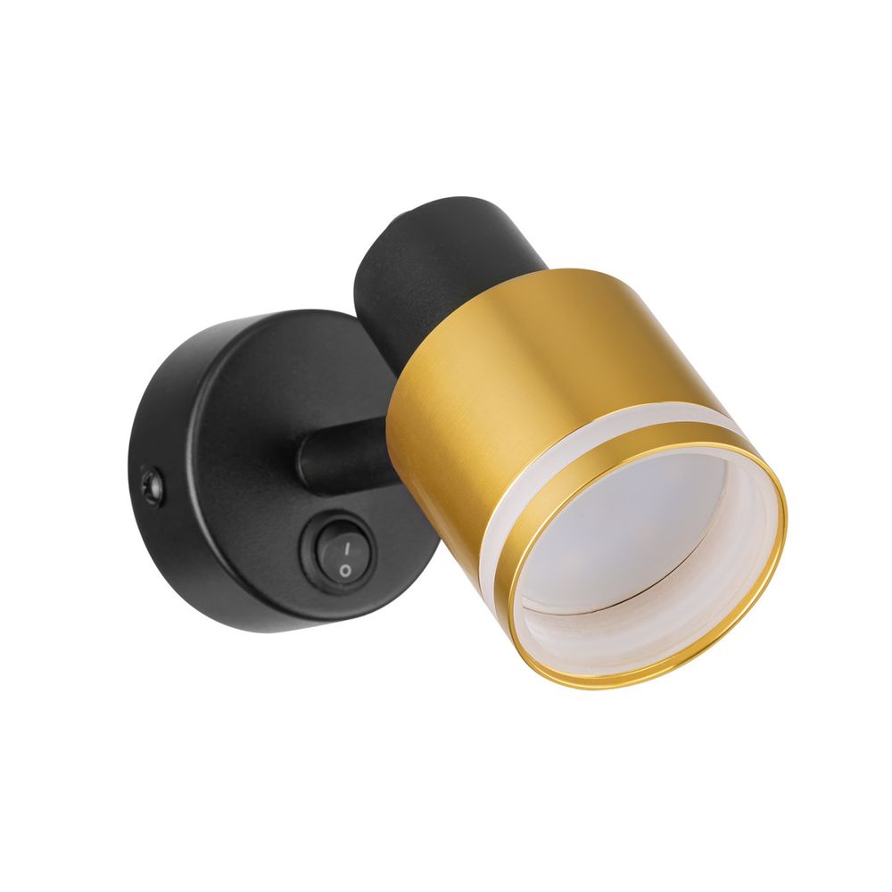 Citilux Bruno CL565514 Спот поворотный Чёрный+Бронза