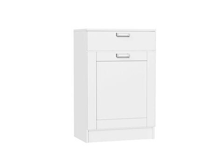 Тумба Стиль ТБ-601 с ящиком White Silk Белый