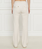 Спортивные штаны Del Ray Classic Velour Pant Pocket Design GOLD HW Juicy Couture - бежевый(JCAP180G)