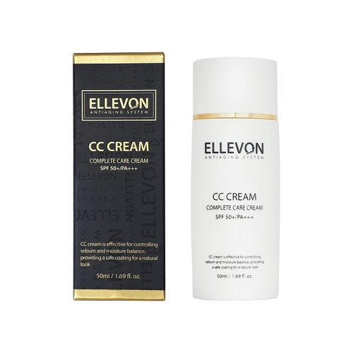 CC крем тональный Ellevon SPF50+ PA+++ Complete Care Cream 50мл
