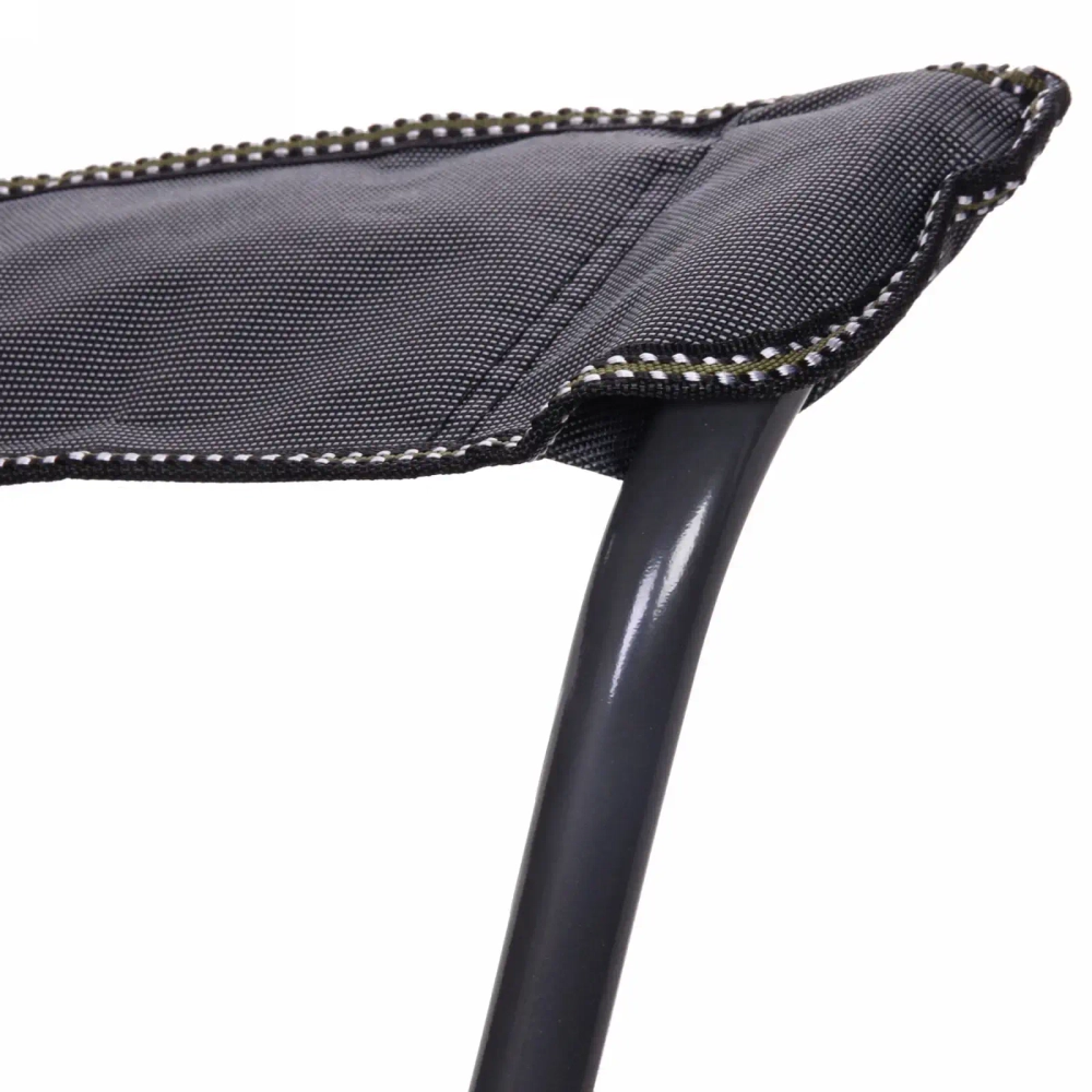 Кресло складное с подлокотниками до 120кг Турист 62*63*95см серо-зеленое