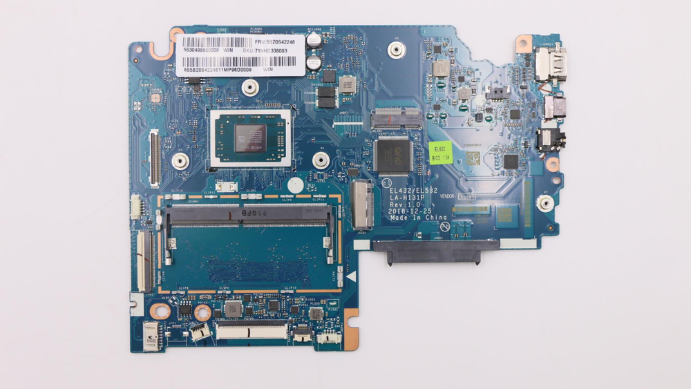 Материнская плата для ноутбука Lenovo IdeaPad S340-15API C 81NC WIN R33200U UMA 4G A (5B20S42246), оригинал