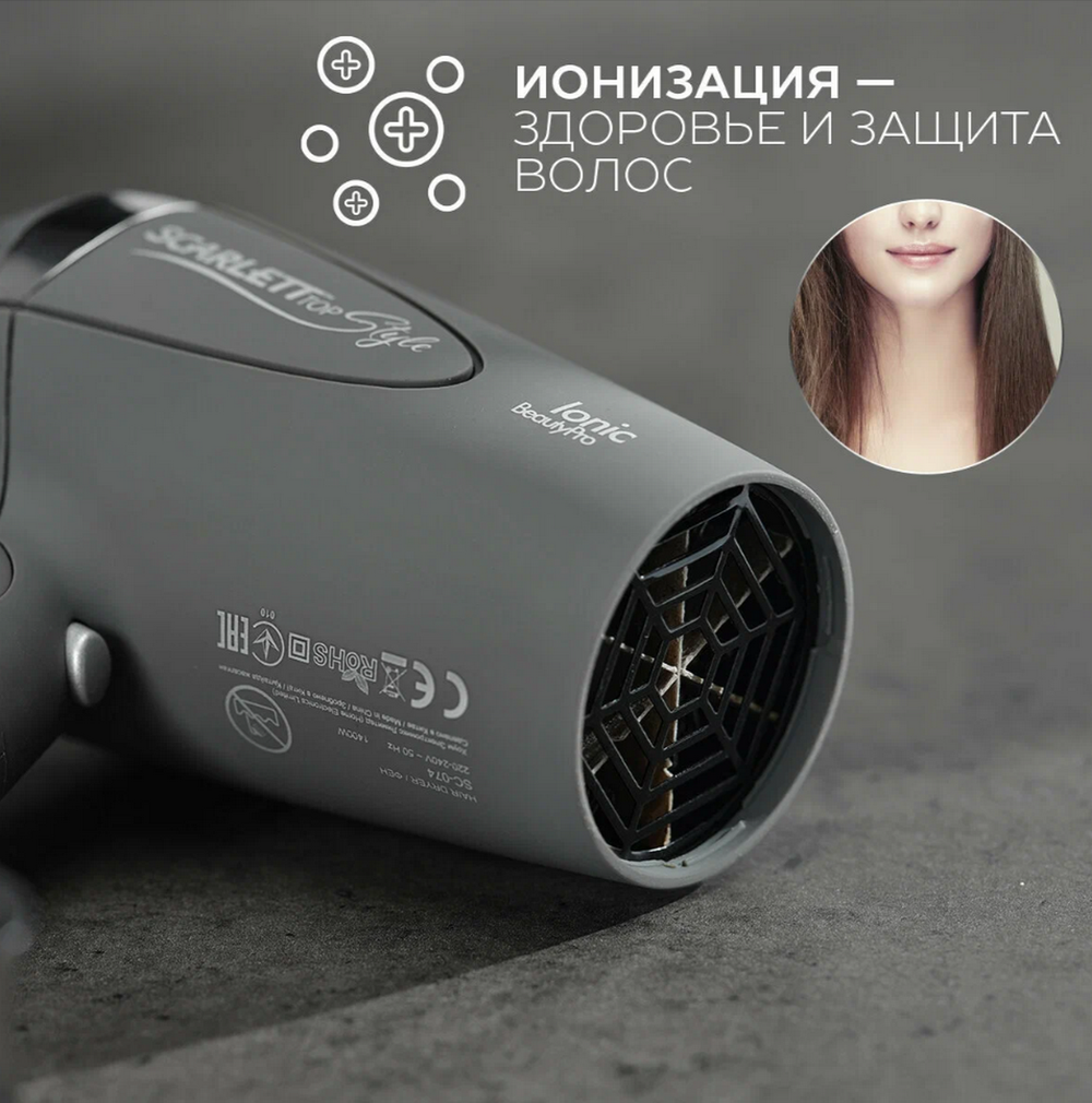 Фен электрический Scarlett Top Style SC-074