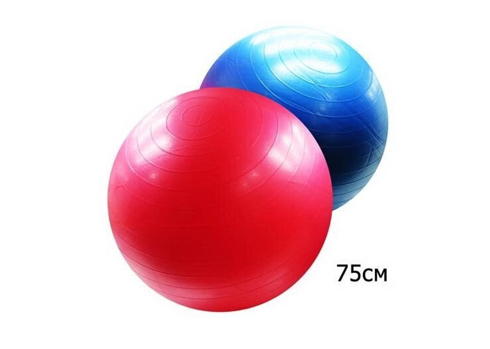 Мяч гимнастический 75 см в ассортименте арт. 132575