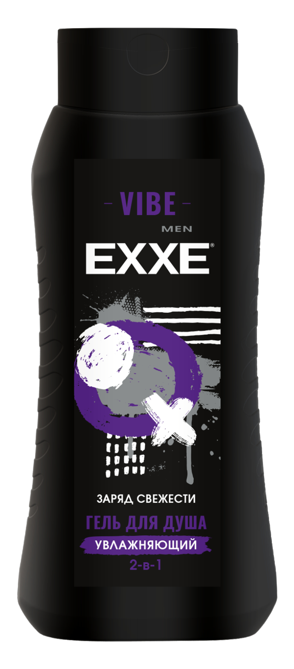 EXXE MEN Мужской гель для душа 2в1 "Увлажняющий" VIBE, 400 мл  (12) NEW