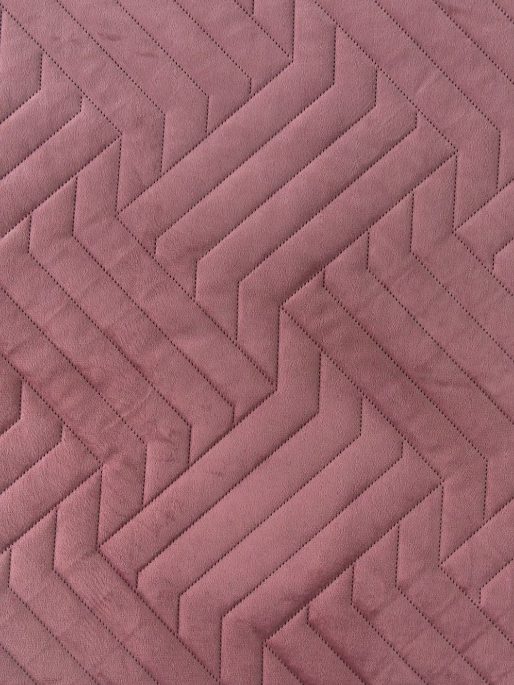 Покрывало на кровать, стеганое, поплин с размерами 215х220