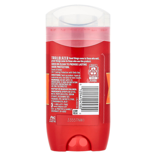 Old Spice, Дезодорант Trailblazer, янтарный, 85 г (3 унции)