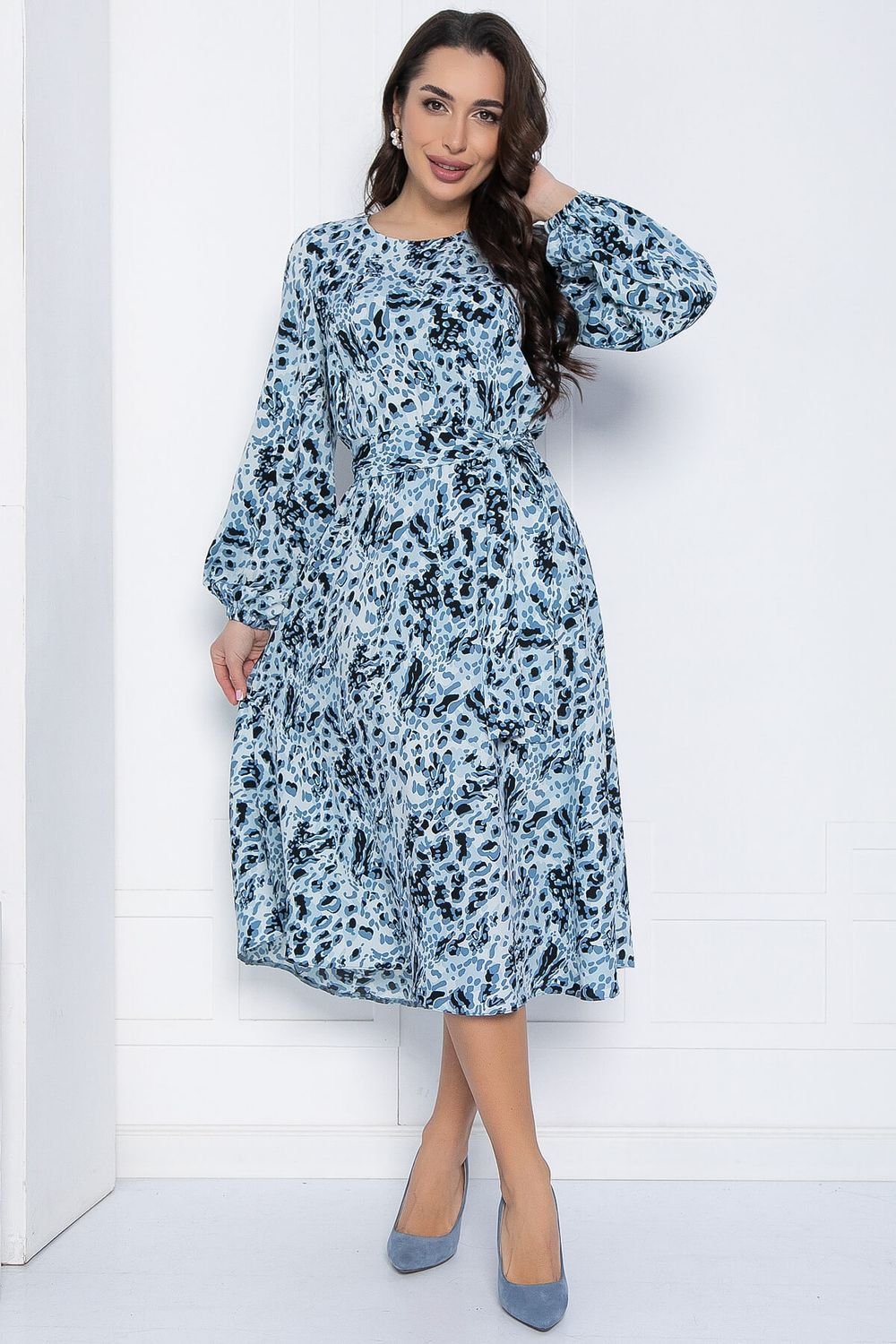 Платье Трепетная нежность (голубое) П12537-8 LT Collection