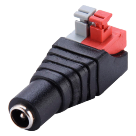 РАЗЪЕМ TS DC гнездо питания C клеммной колодкой. самозажим