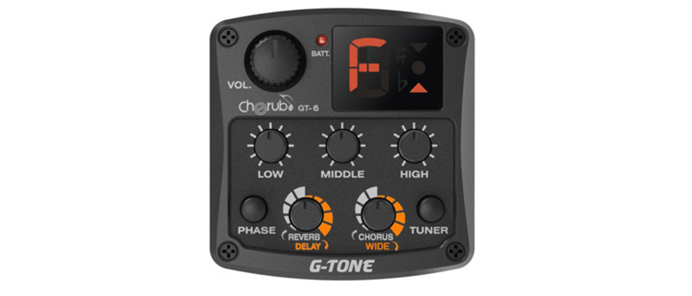 Тюнер и метроном Cherub GT-6