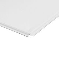 Потолок кассетный Албес AP600A6 600х600 мм белый матовый