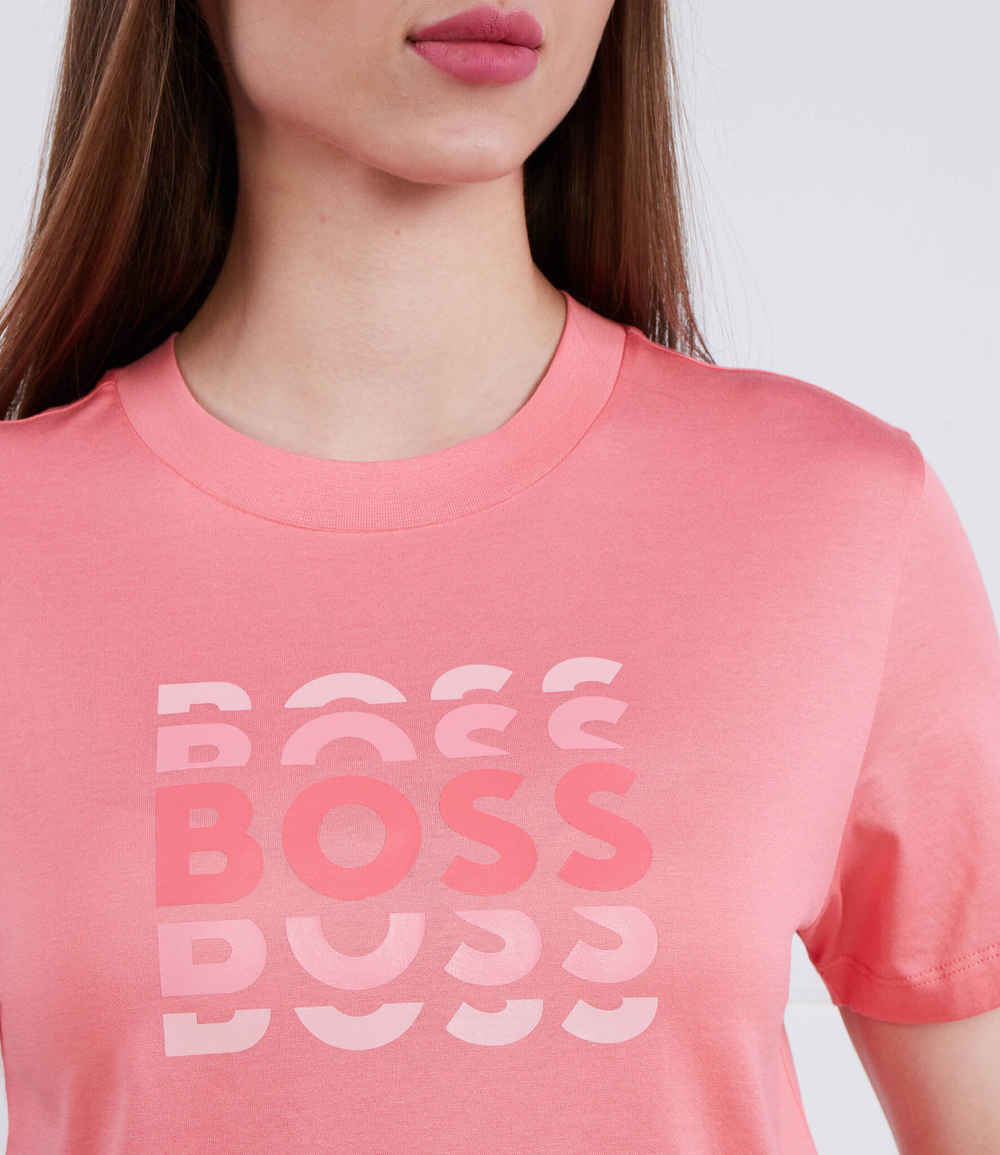 Футболка Ehanni1 10204860 01 BOSS BLACK - розовый(50500054)