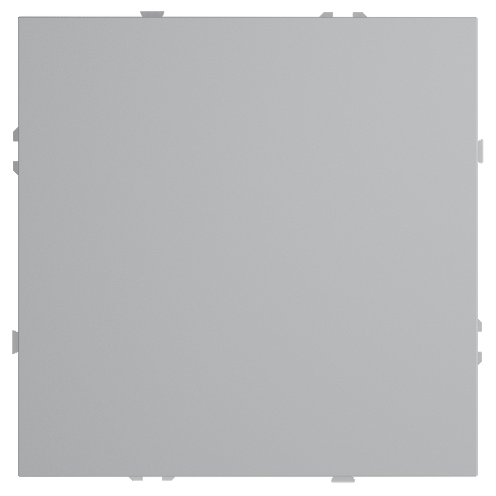 Заглушка VOLTUM S70 с суппортом, (серый)